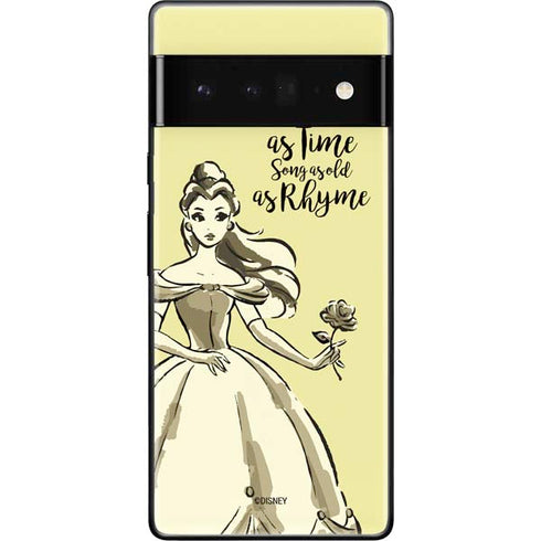 Disney Princess Belle Tale As Old As Time Art Google Pixel 6 Pro Skin